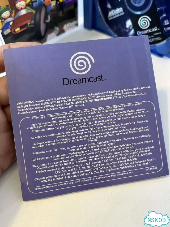 Shadow Man Sega Dreamcast фото 5