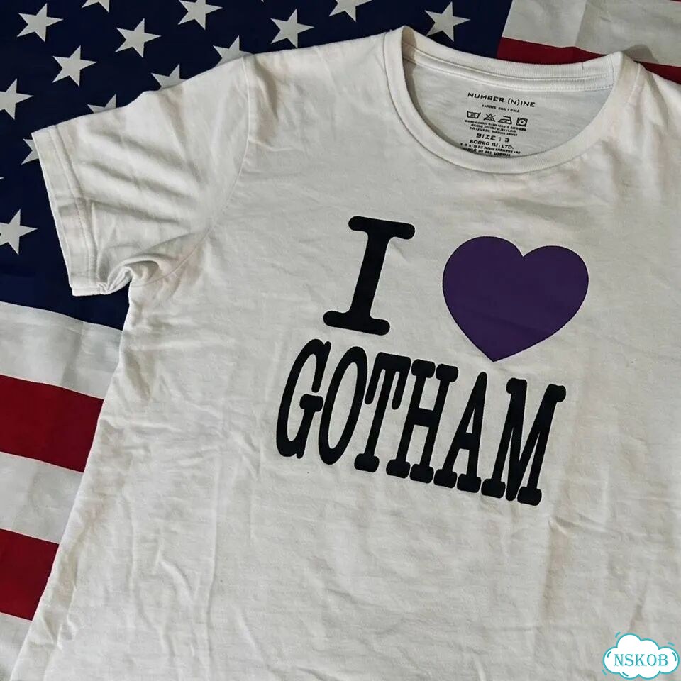 Футболка Number Nine I Love Gotham Batman Tee фото 2