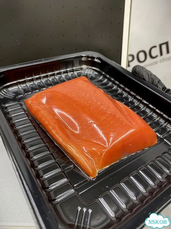 Лоток под запайку Rospak для мясных деликатесов и колбас / Доставка фото 1