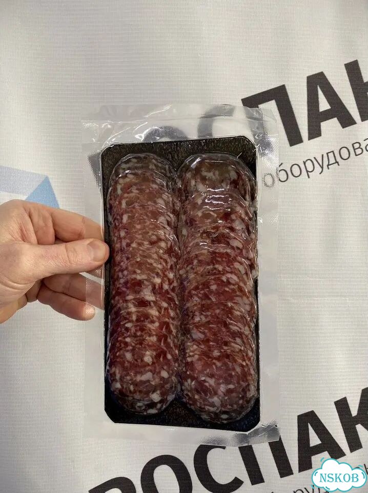 Лоток под запайку Rospak для мясных деликатесов и колбас / Доставка фото 10