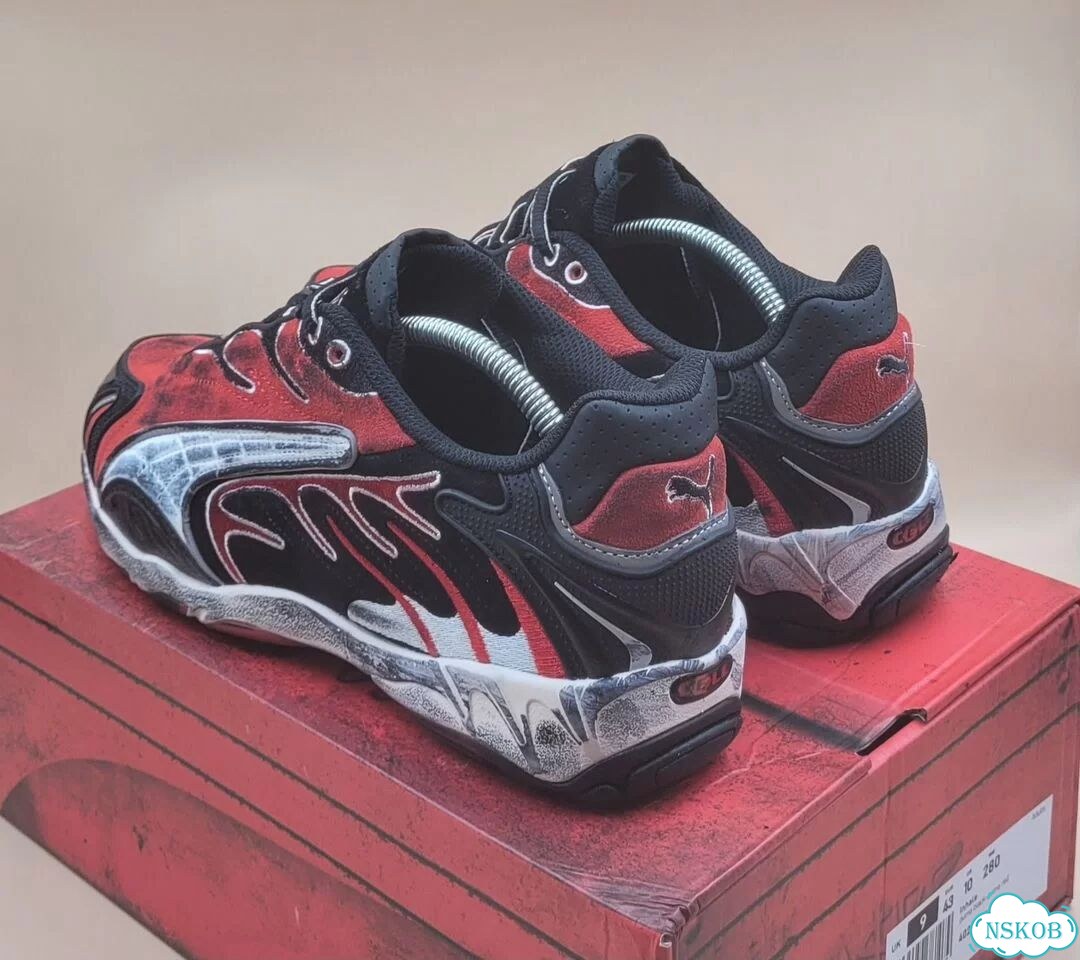 Кроссовки Puma Inhale x Asap Rocky Red Арт.:9139287181 фото 4
