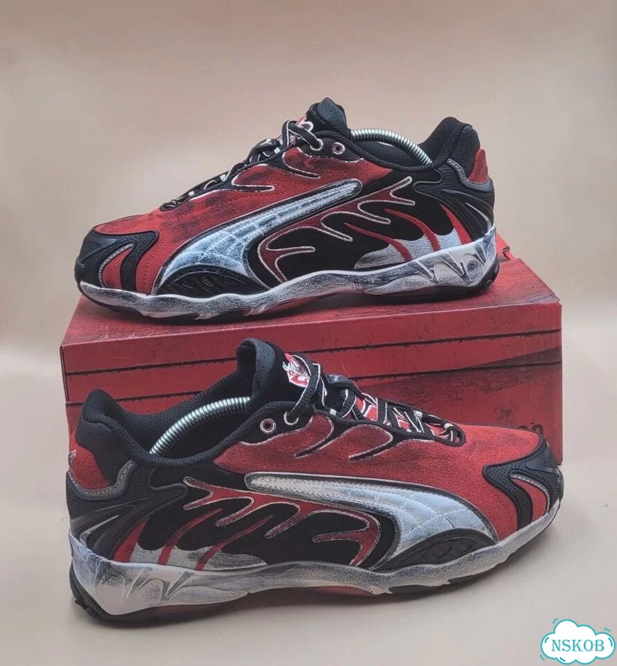 Кроссовки Puma Inhale x Asap Rocky Red Арт.:9139287181 фото 5