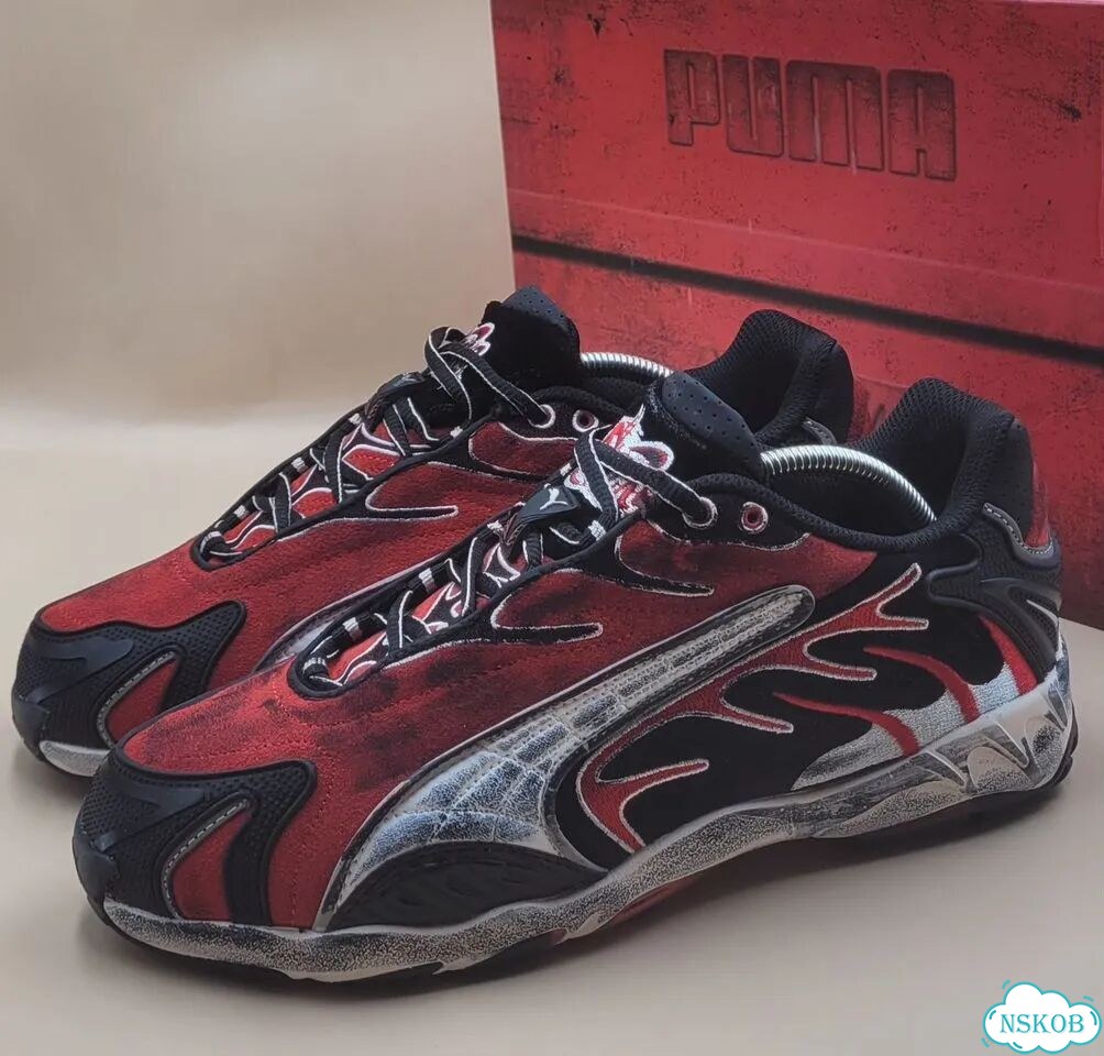 Кроссовки Puma Inhale x Asap Rocky Red Арт.:9139287181 фото 6