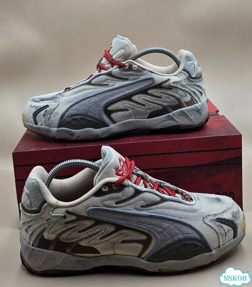 Кроссовки Puma Inhale x Asap Rocky red Арт.:4948503842 фото 4
