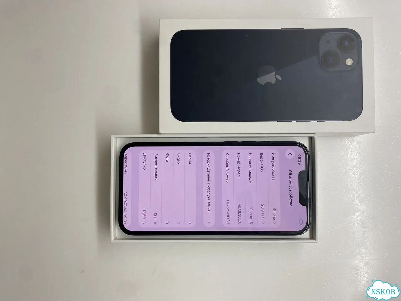 iPhone 13, 128 ГБ, SIM + eSIM фото 4