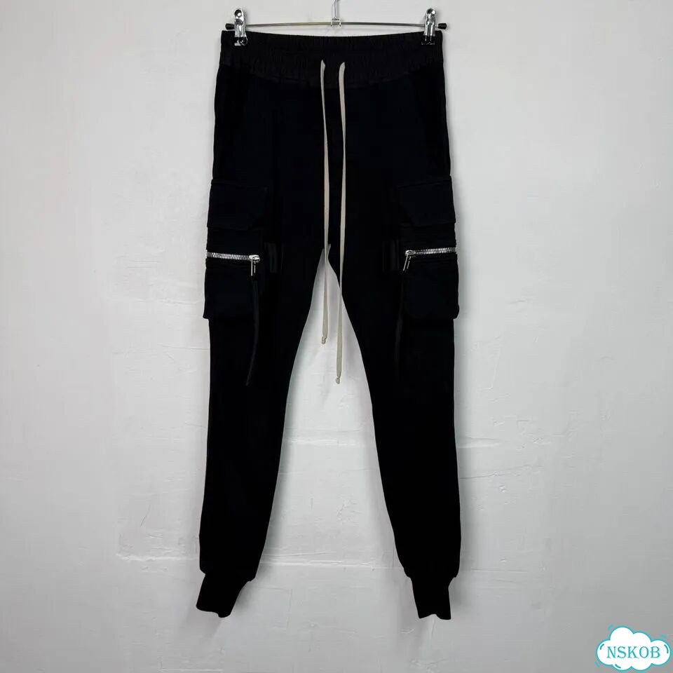 Штаны Rick Owens Glitter Cargo фото 1