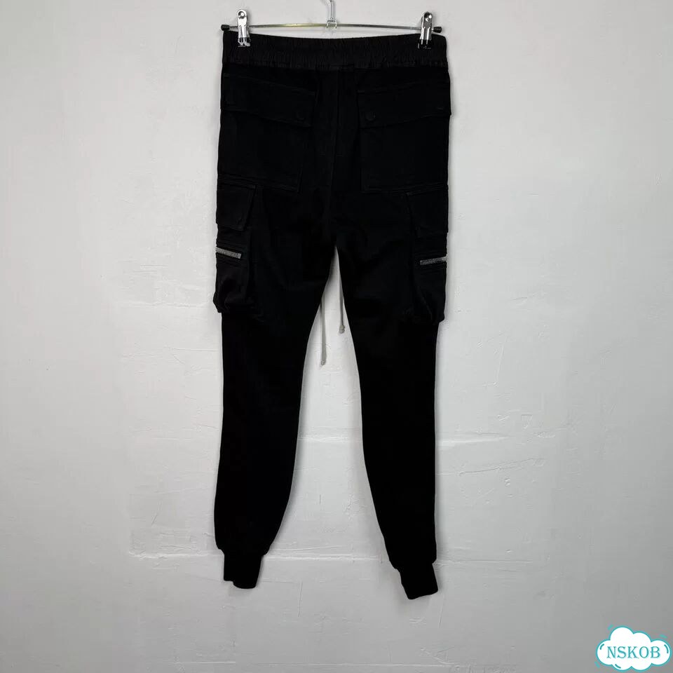 Штаны Rick Owens Glitter Cargo фото 3