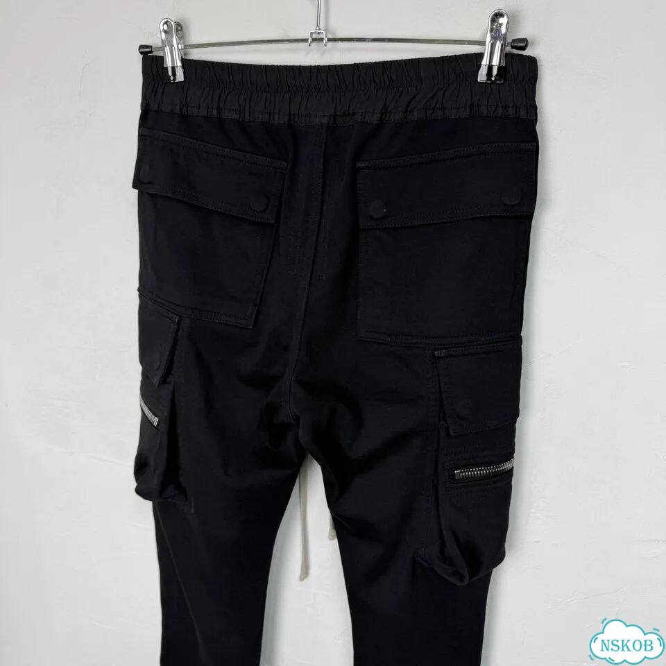Штаны Rick Owens Glitter Cargo фото 4
