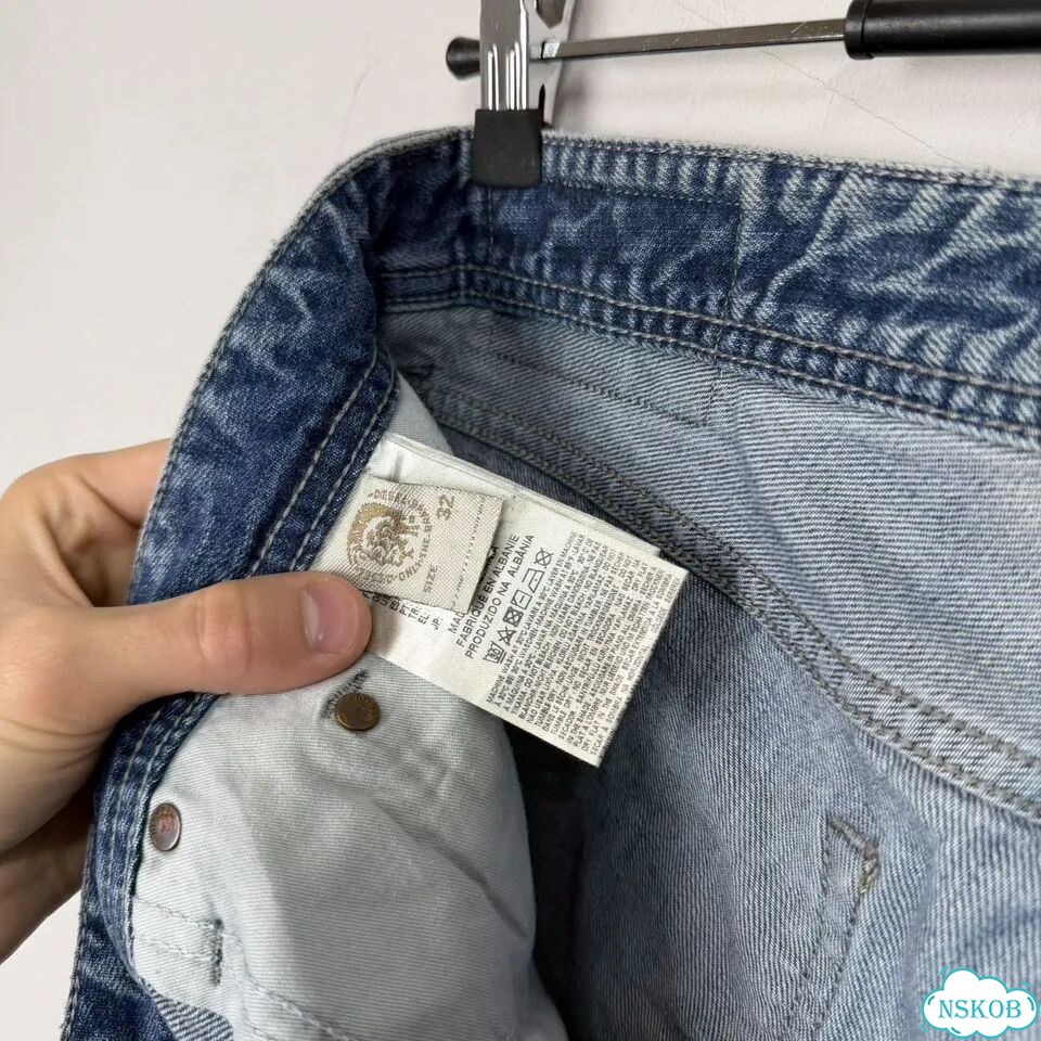 Джинсы Diesel Larkee Distressed фото 10