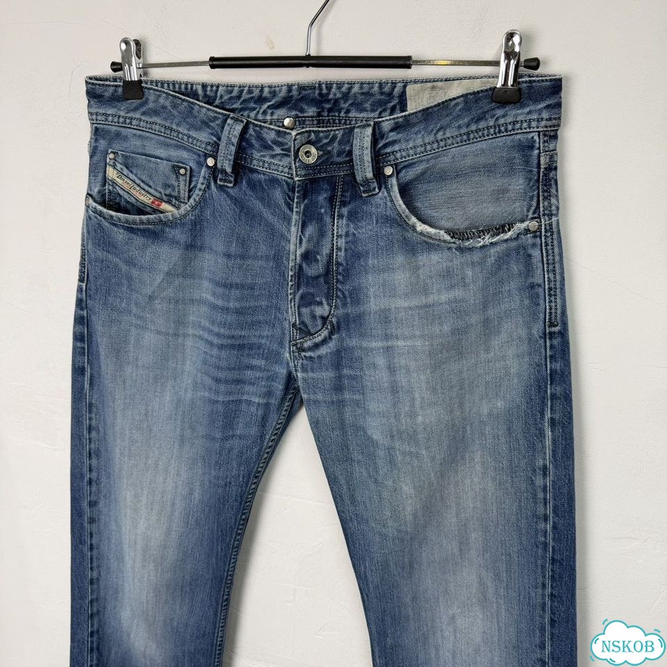 Джинсы Diesel Larkee Distressed фото 2