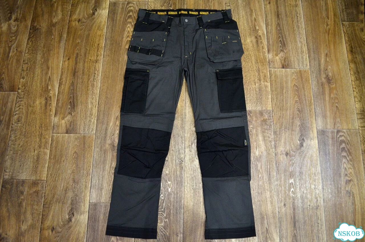 Рабочие брюки Dewalt Barstow Grey 52+ 54+ фото 1