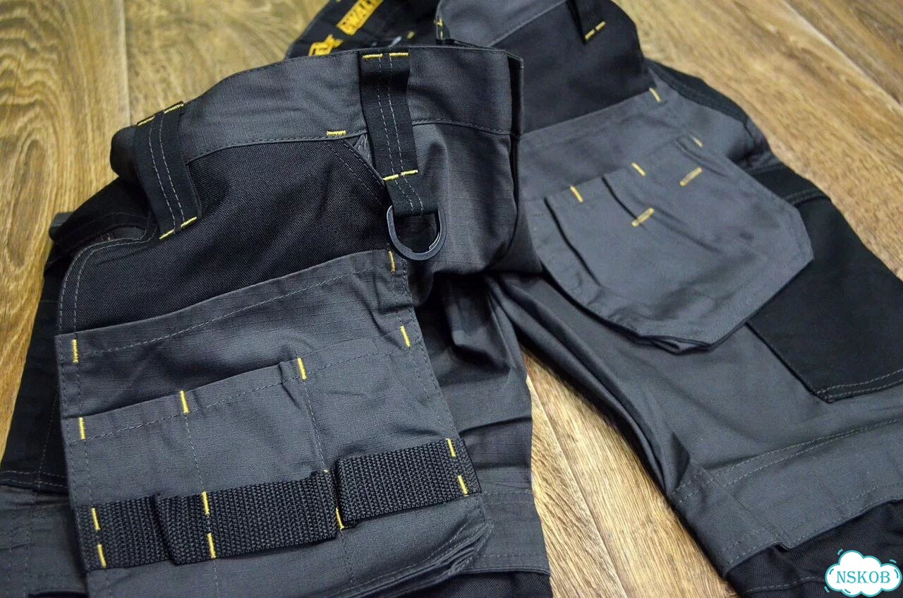 Рабочие брюки Dewalt Barstow Grey 52+ 54+ фото 7