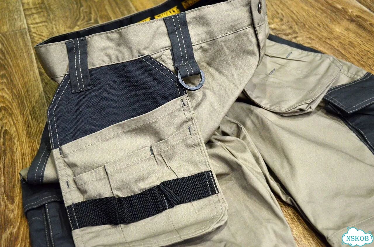 Рабочие брюки Dewalt Barstow Stone 56 58 фото 7