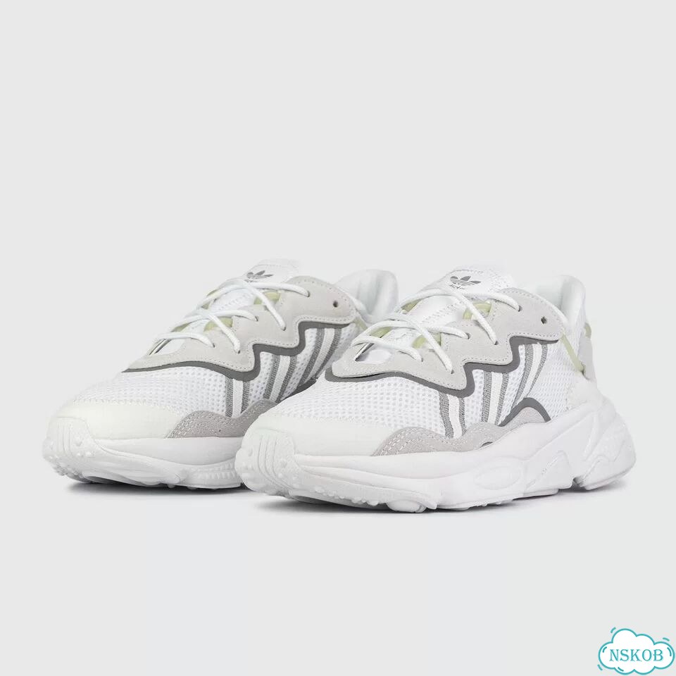 Кроссовки Adidas Ozweego White Grey фото 2