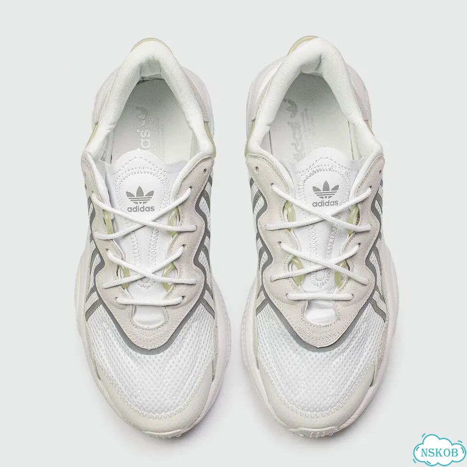 Кроссовки Adidas Ozweego White Grey фото 6
