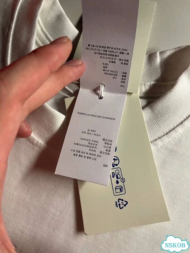 Футболка burberry вышитый логотип фото 10