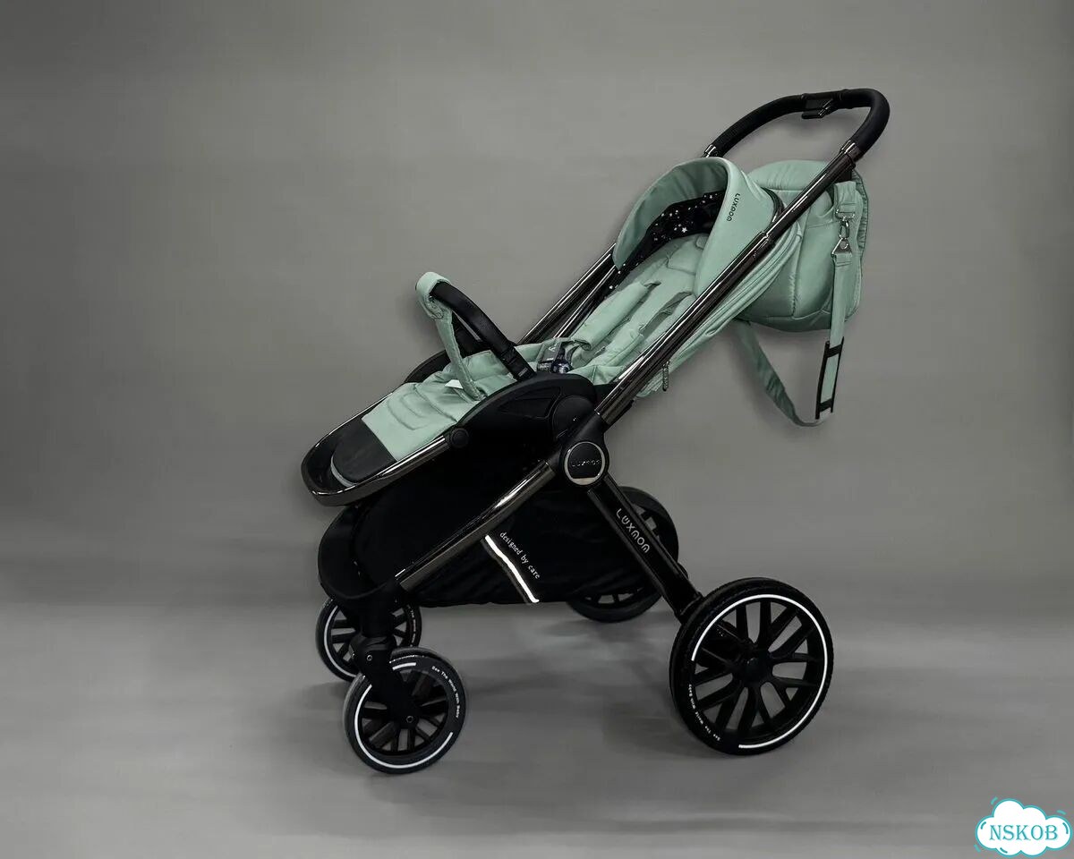 Коляска Luxmom 3 в 1 модель 777 фото 7