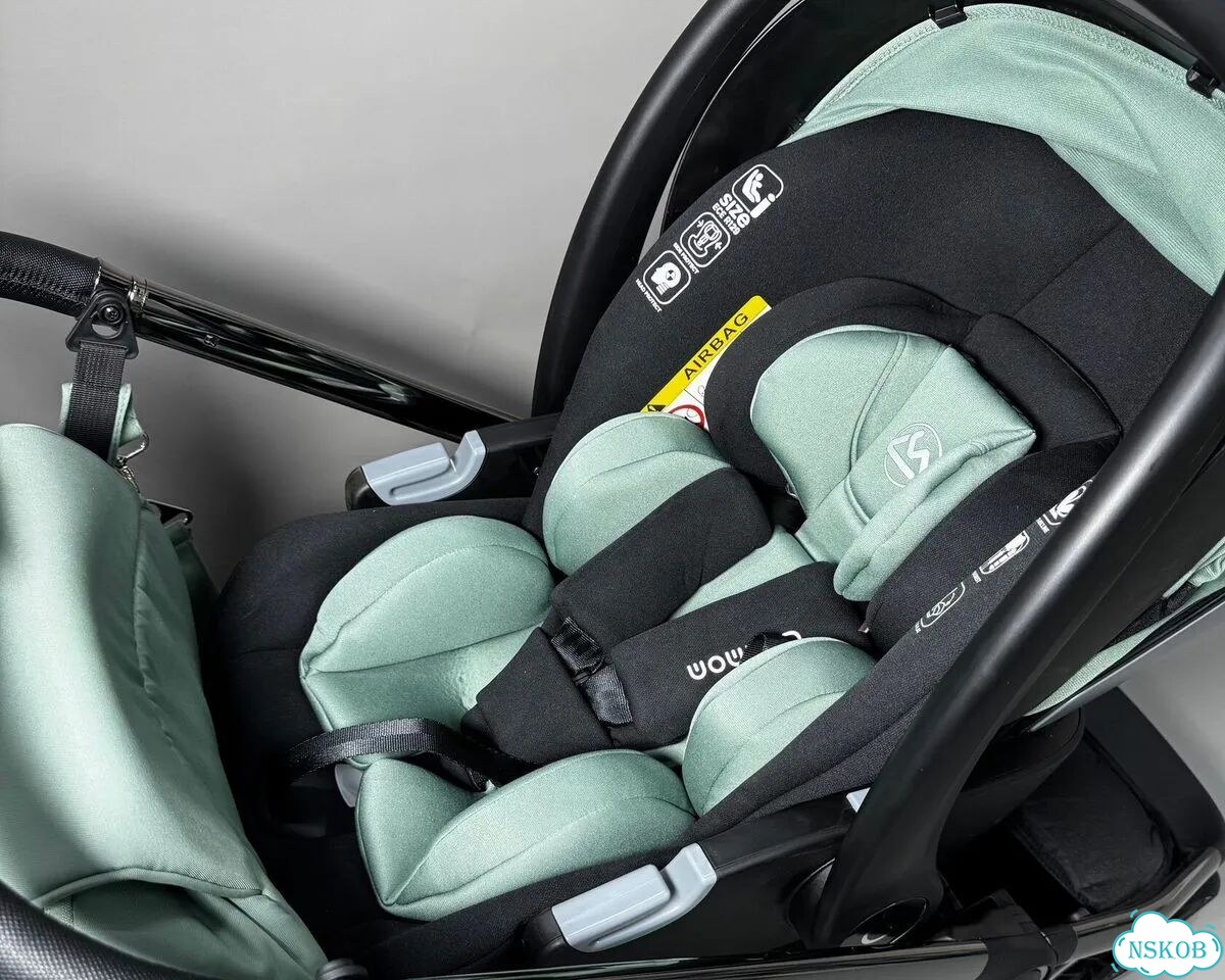 Коляска Luxmom 3 в 1 модель 777 фото 8