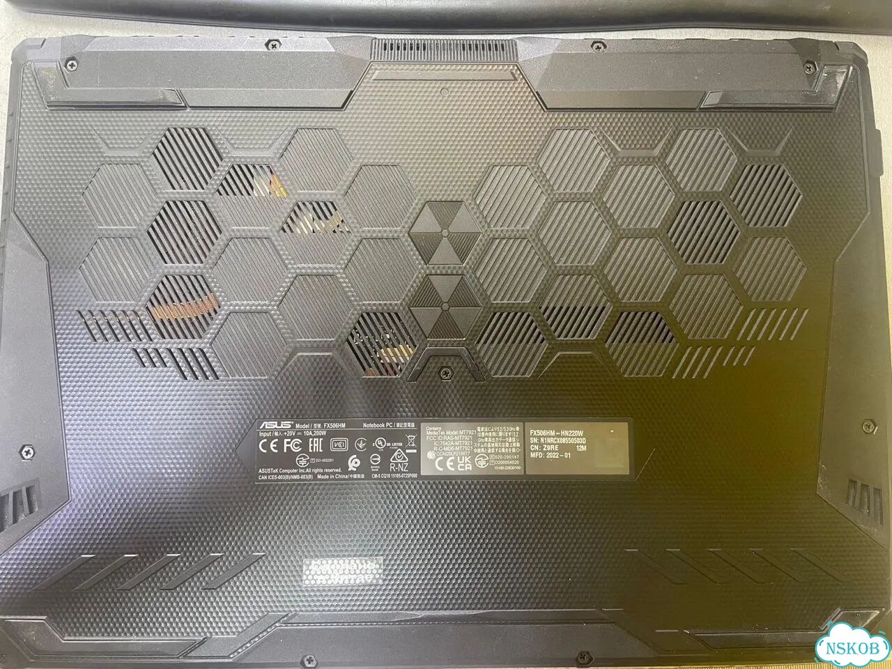 Ноутбук asus TUF gaming F15 FX506HM i5-11400h Rtx 3060 фото 2