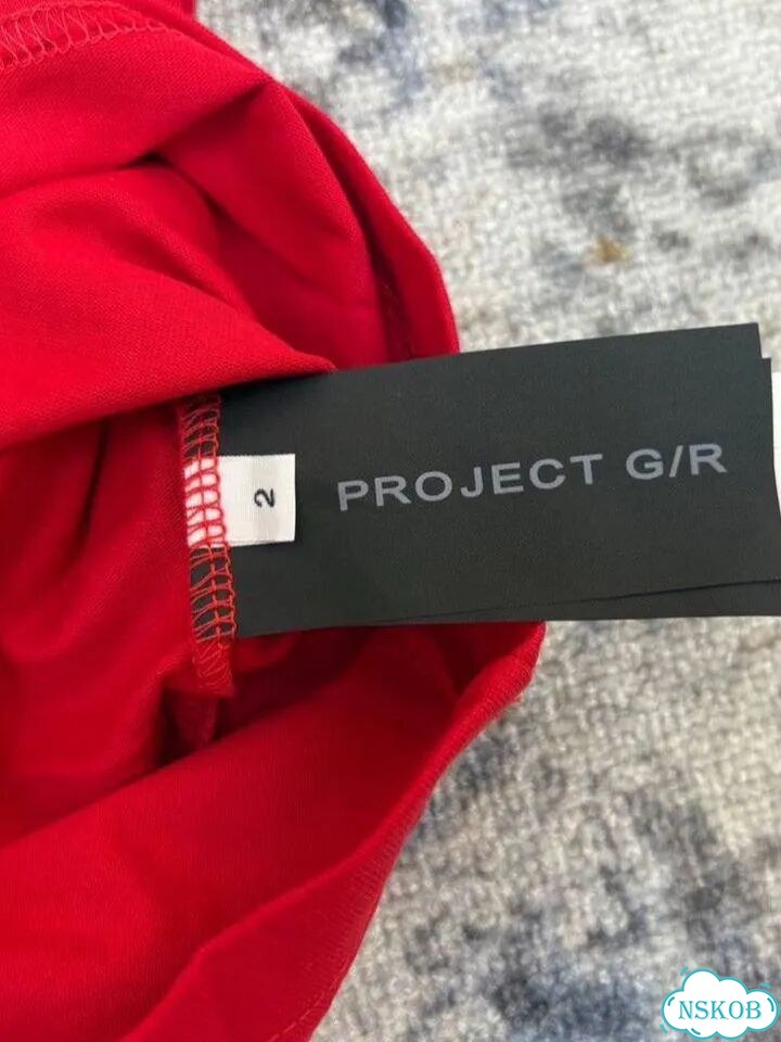 Футболка Project G/R красная фото 7