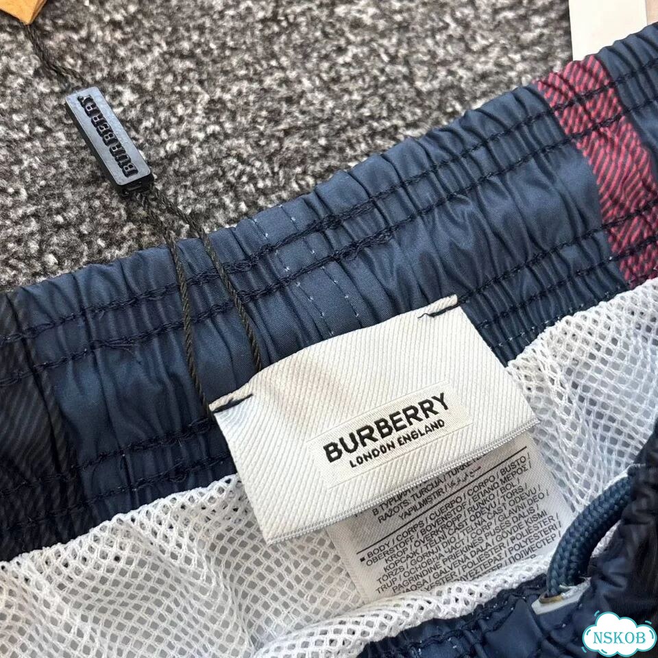 Шорты burberry плавательные премиум фото 5