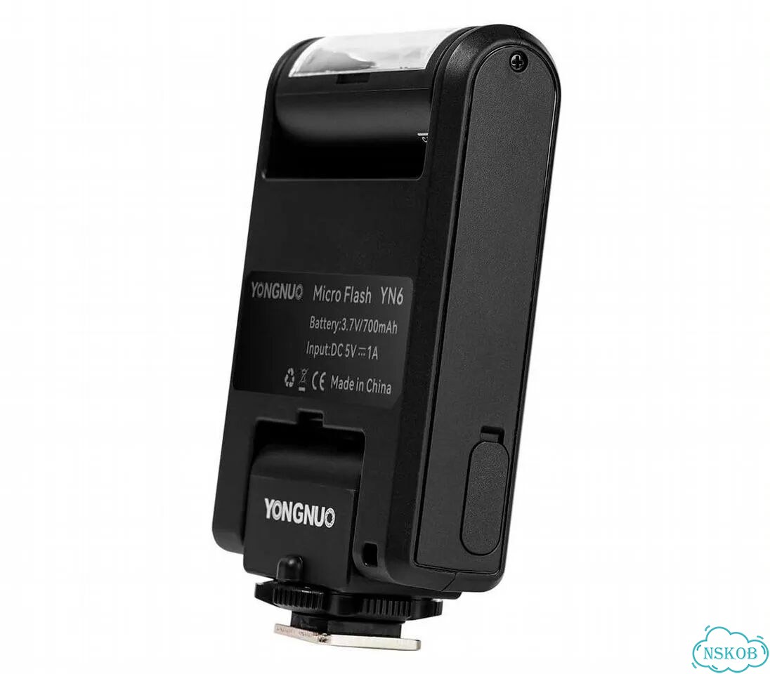 Вспышка Yongnuo YN6 mini Flash для Sony, черная фото 4