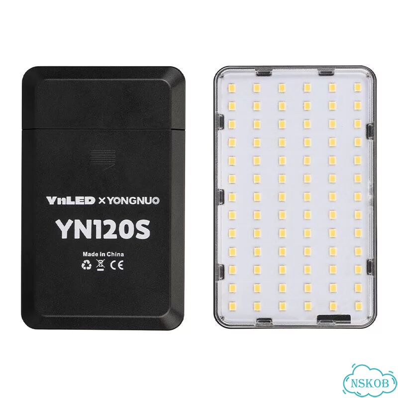 Осветитель Yongnuo YN120S, 5500К, 7 Вт, черный фото 1