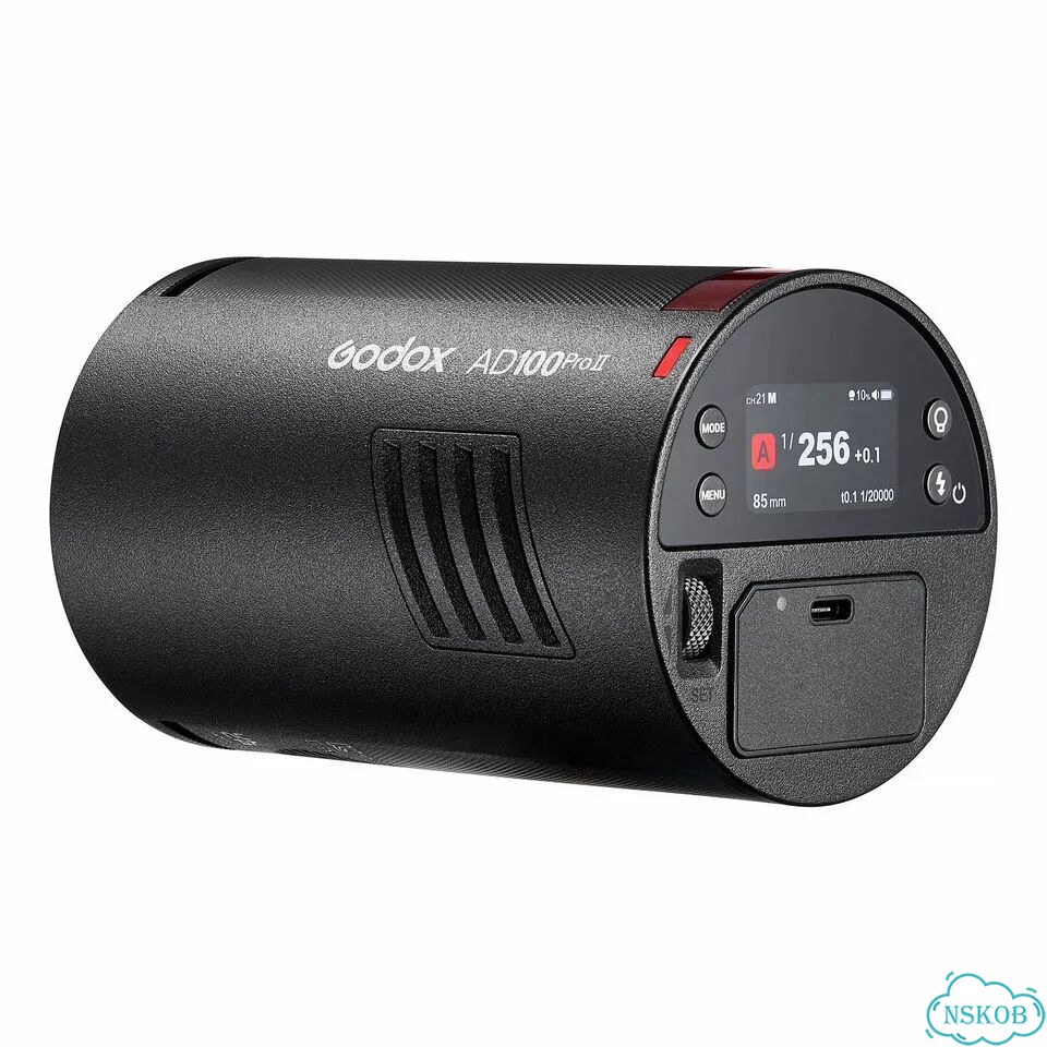 Фотовспышка Godox AD100ProII, аккумулятор, 100 Дж фото 7