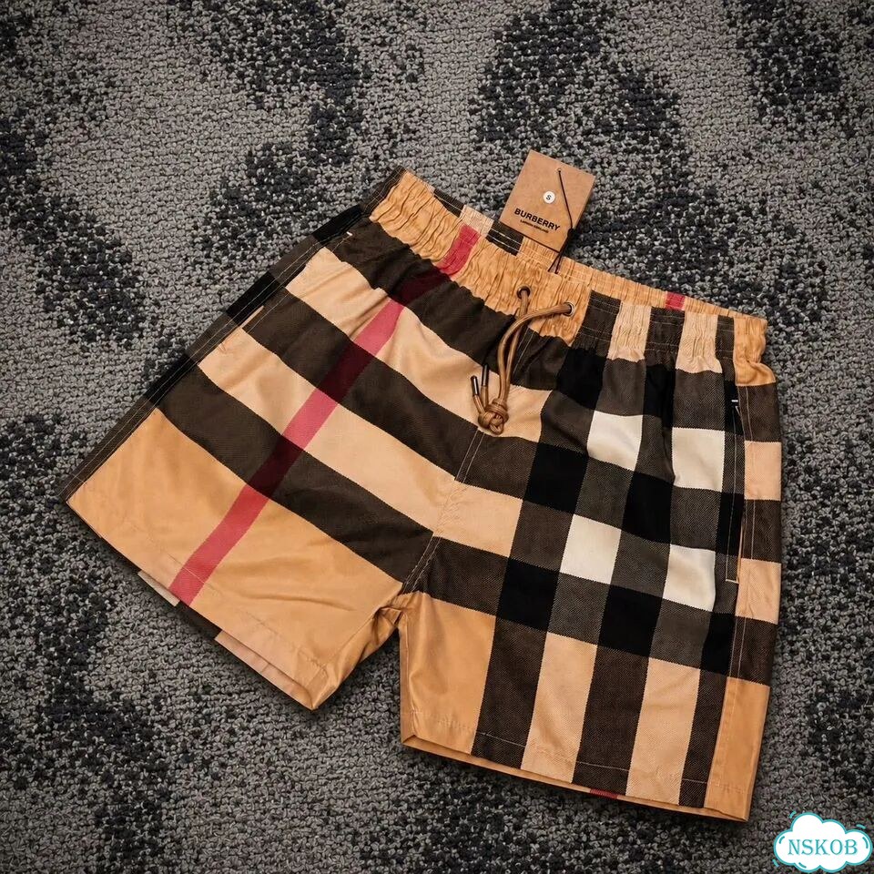 Шорты burberry летние премиум фото 1