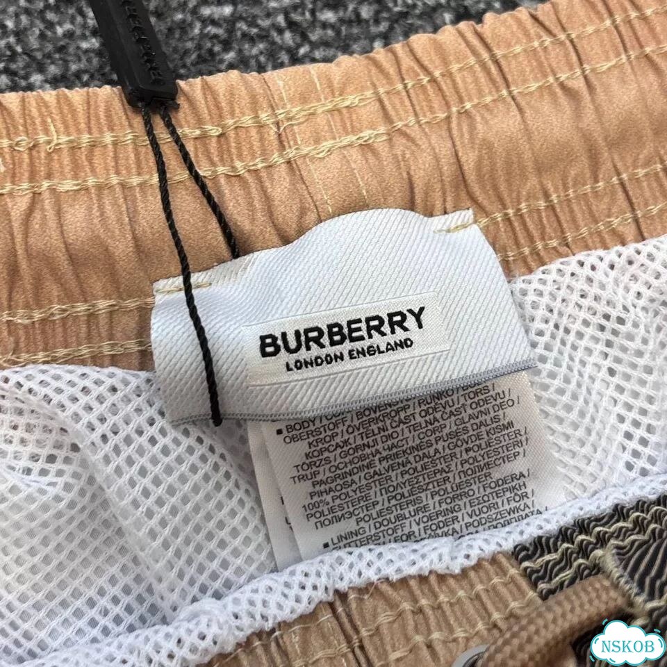 Шорты burberry летние премиум фото 5