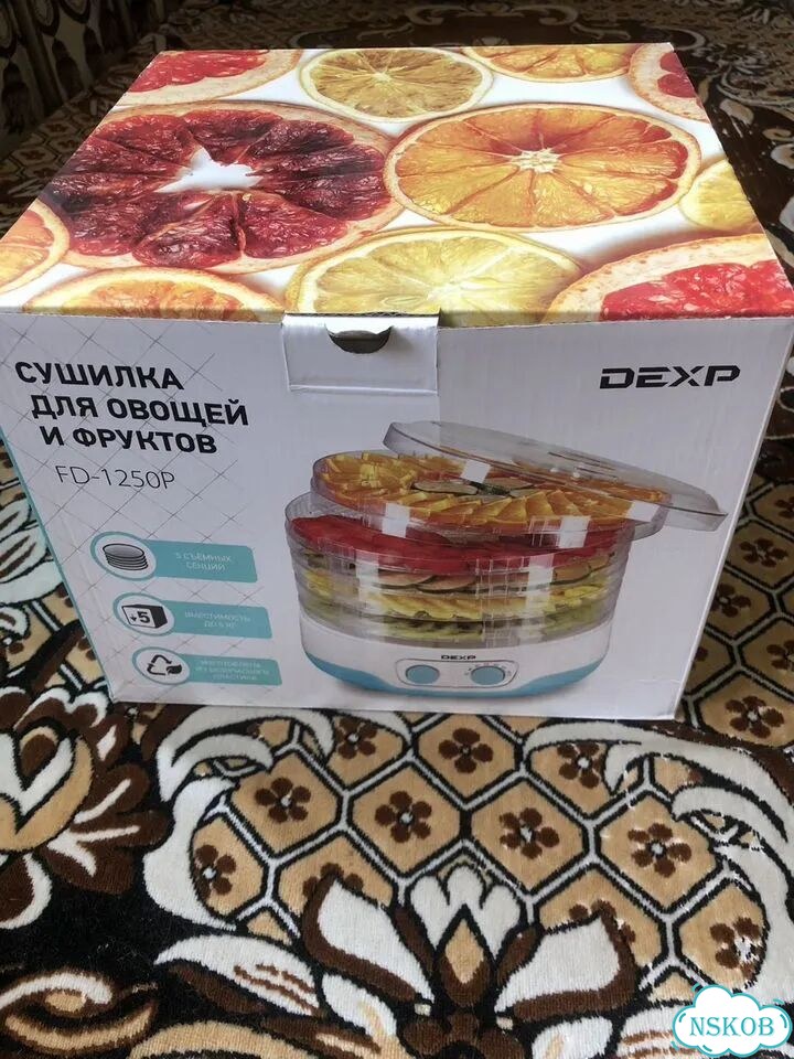 Сушилка для овощей и фруктов dexp фото 5