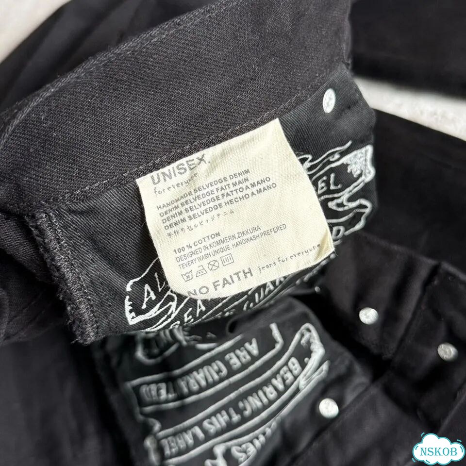 No Faith Studios Japanese Bootcut Jeans фото 6