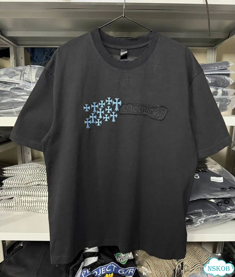 Футболка Chrome Hearts чёрная 06ss фото 2