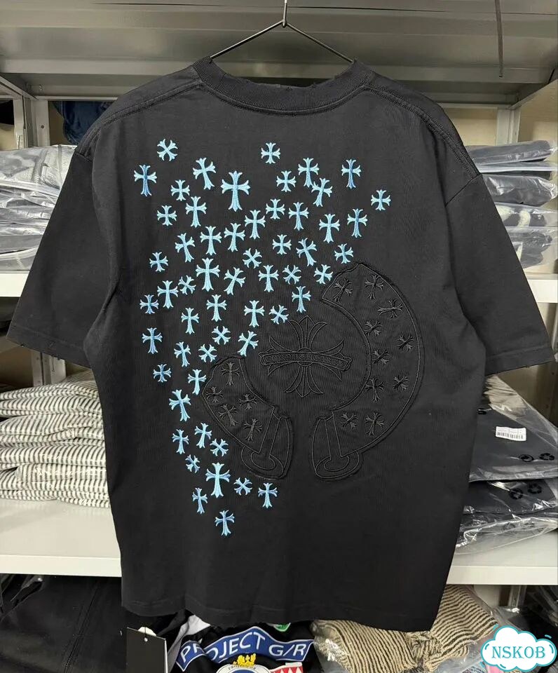 Футболка Chrome Hearts чёрная 06ss фото 4