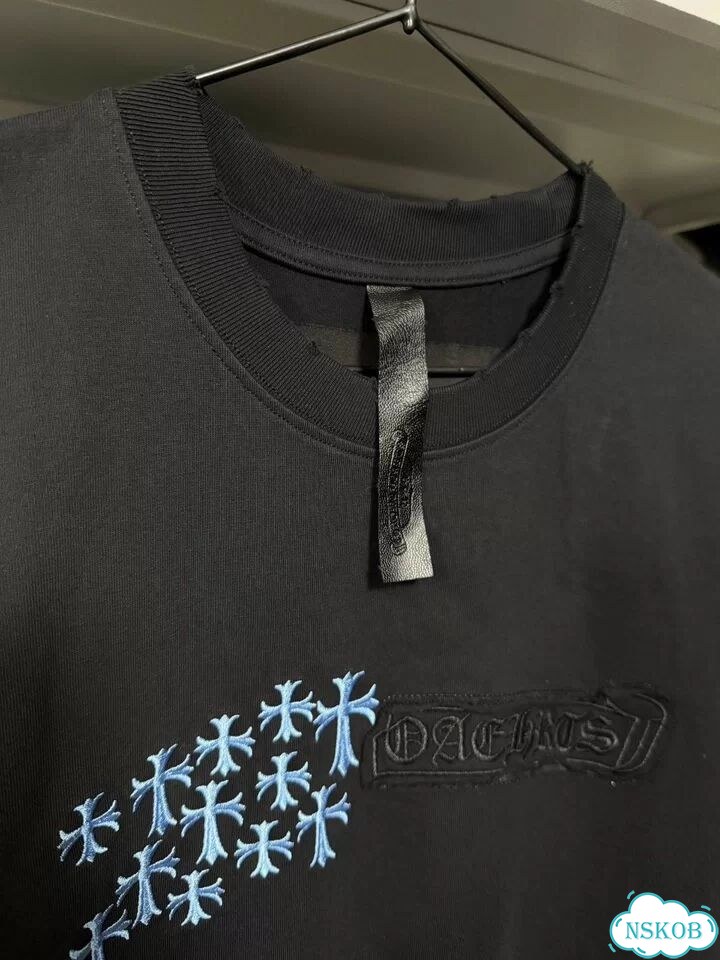 Футболка Chrome Hearts чёрная 06ss фото 5
