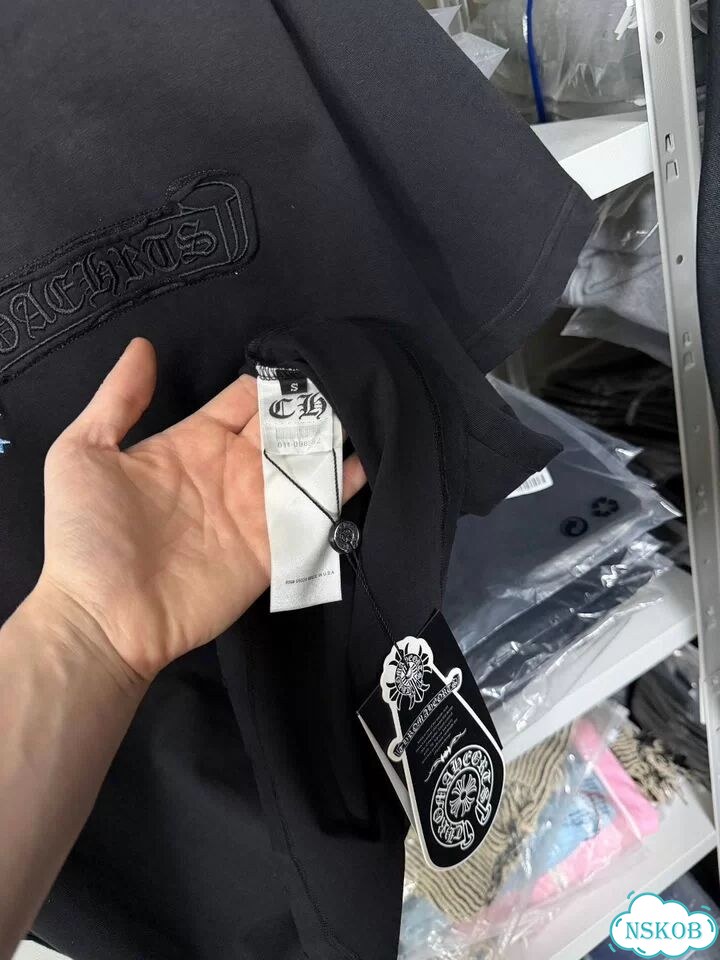 Футболка Chrome Hearts чёрная 06ss фото 7