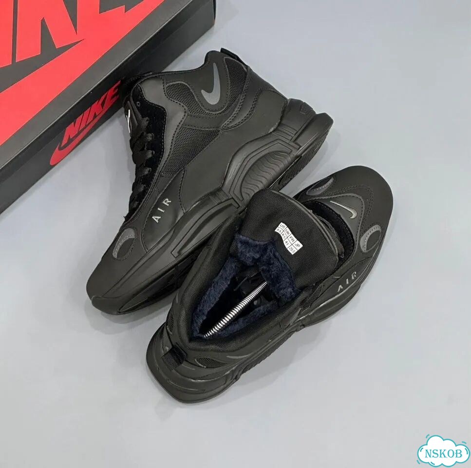 Кроссовки зимние nike б/у фото 1