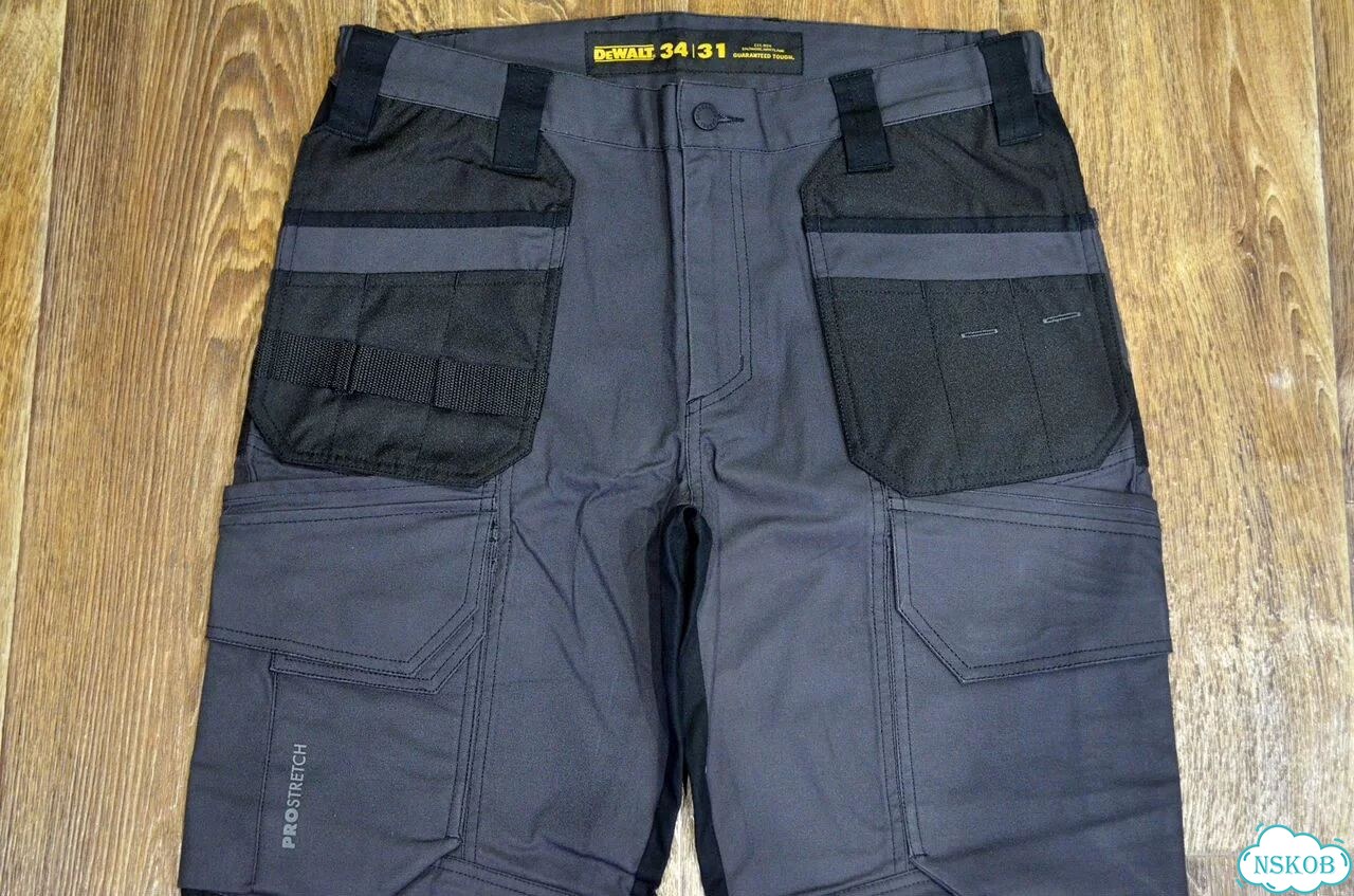 Убойные рабочие брюки Dewalt Pro Ultra Canvas 50+ фото 3