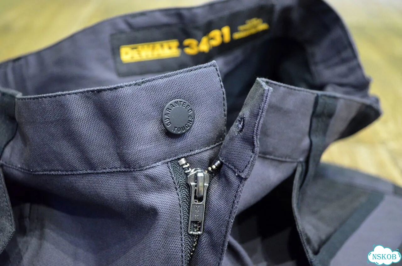 Убойные рабочие брюки Dewalt Pro Ultra Canvas 50+ фото 8