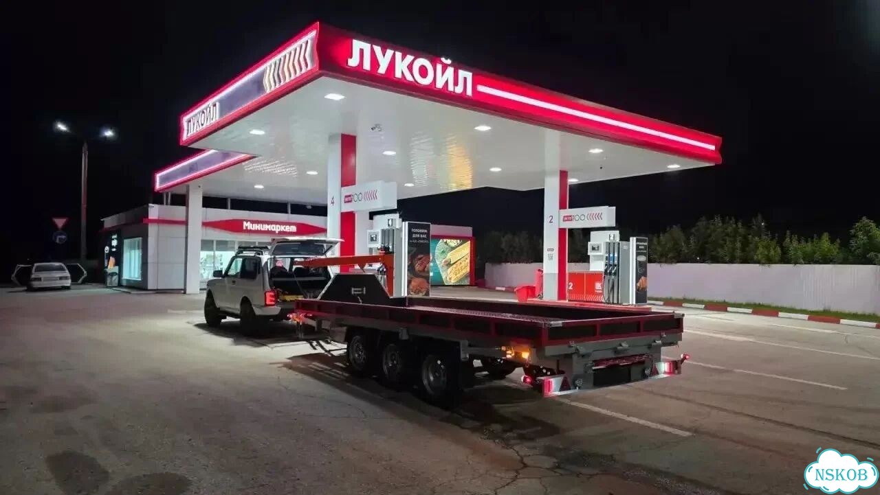 Прицеп эвакуатор с краном универсальный фото 7
