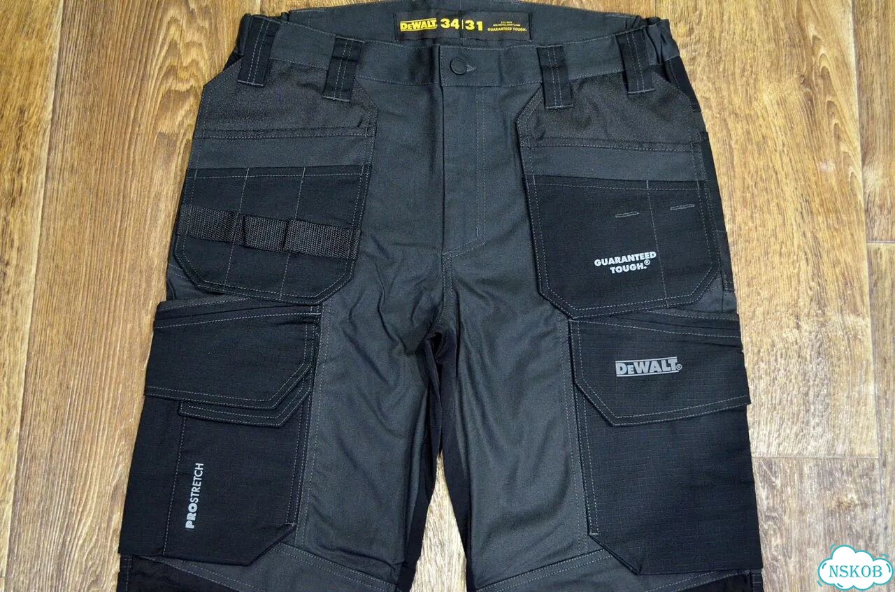 Бомбические рабочие брюки Dewalt Pro Ultra GRY 50+ фото 3