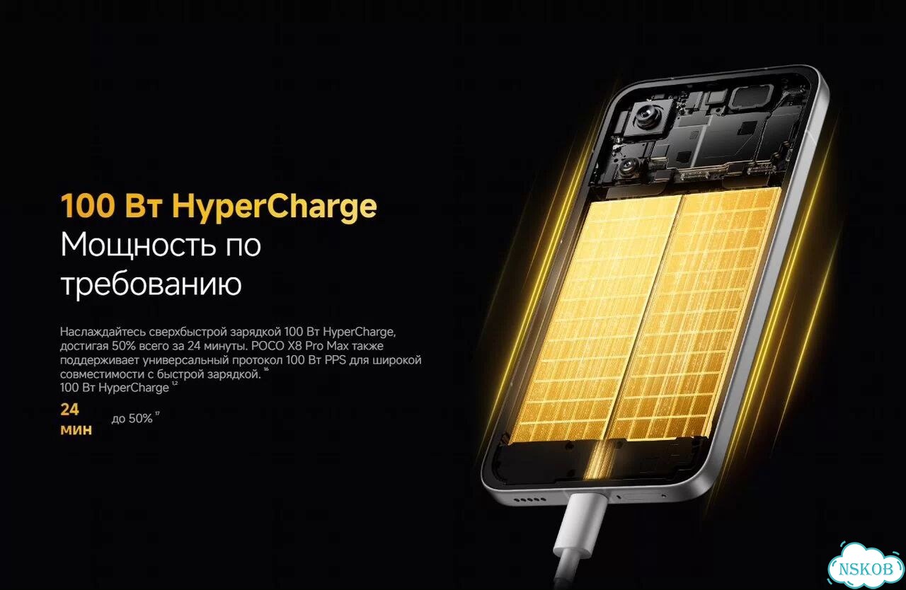 Xiaomi Poco X8 Pro Max, 12/512 ГБ, SIM + eSIM фото 6