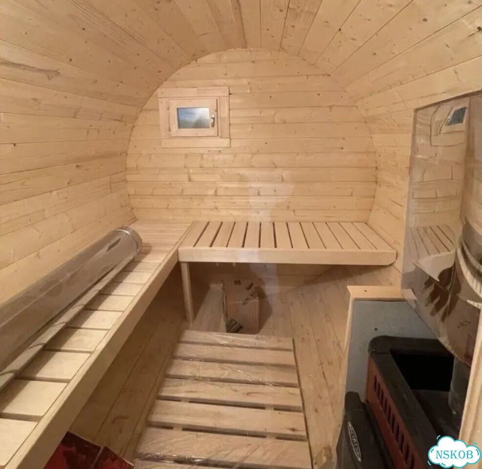 Бани бочки с комнатой отдыха фото 10