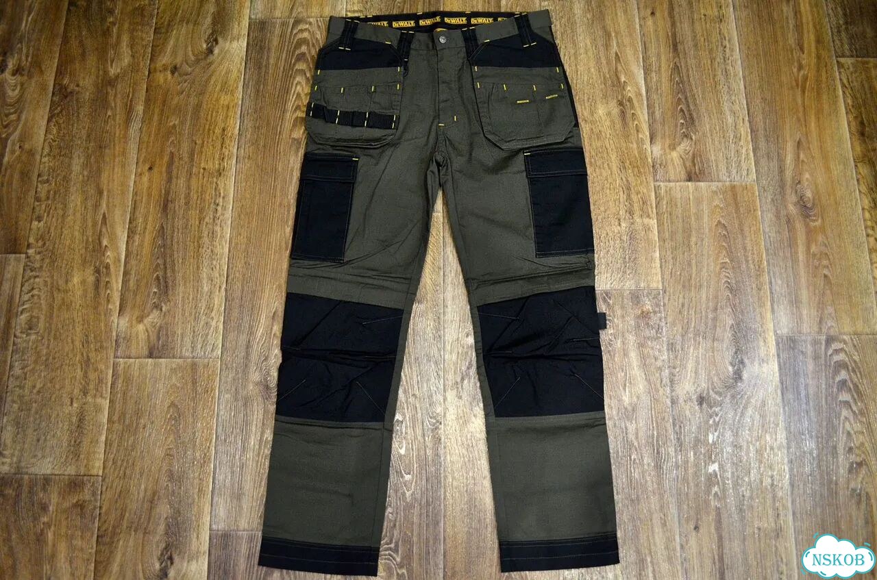 Рабочие брюки Dewalt Barstow Green 50+ фото 1
