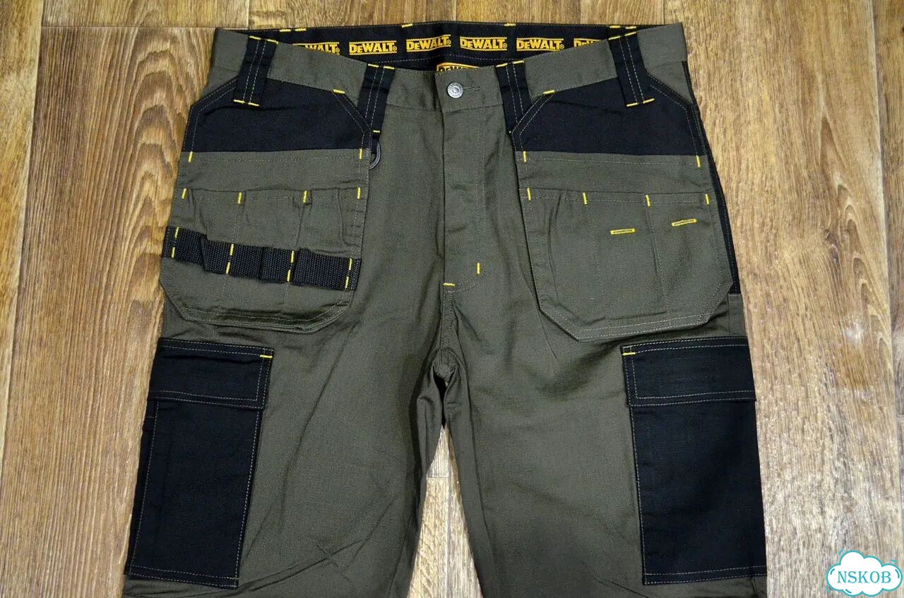 Рабочие брюки Dewalt Barstow Green 50+ фото 3