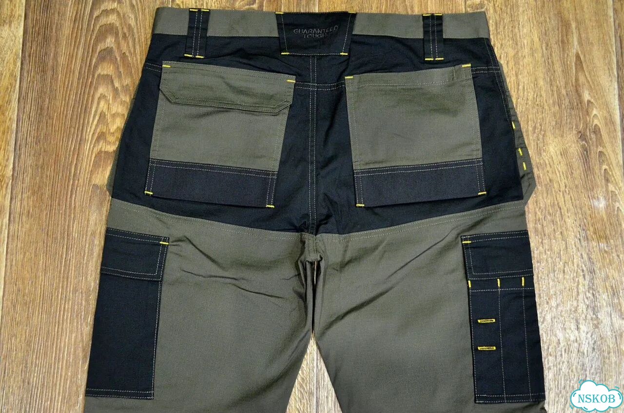 Рабочие брюки Dewalt Barstow Green 50+ фото 4