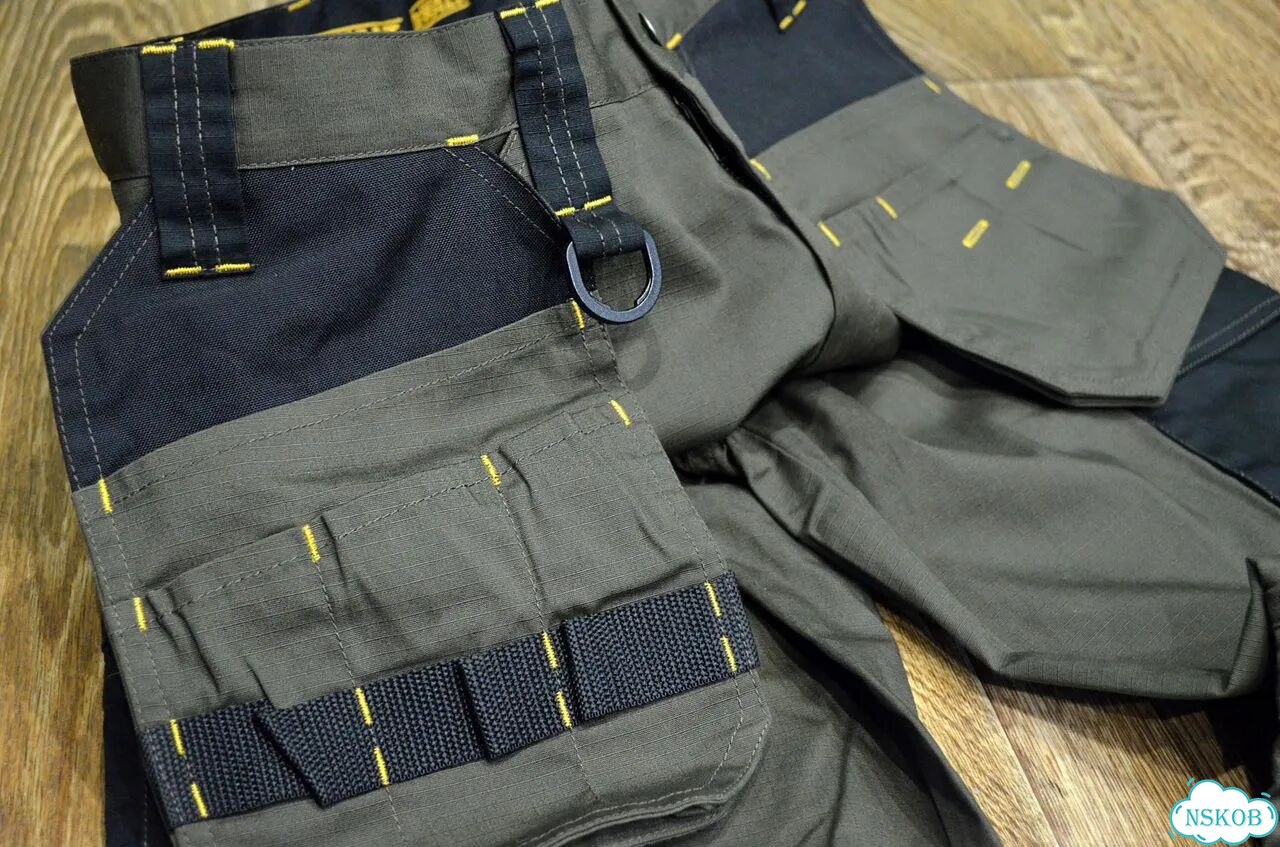 Рабочие брюки Dewalt Barstow Green 50+ фото 7