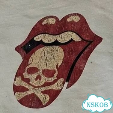 Футболка Mastermind x Rolling Stones zip tee фото 3