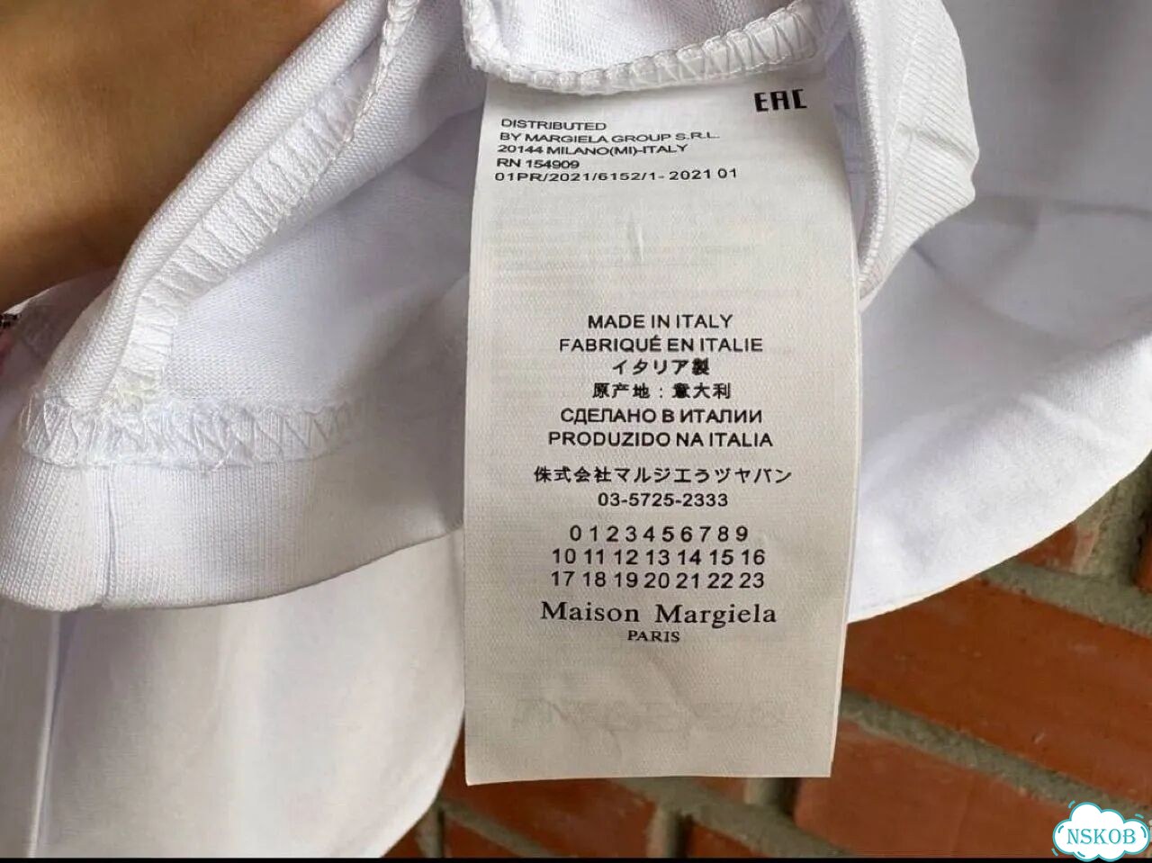 Футболка Maison margiela фото 9