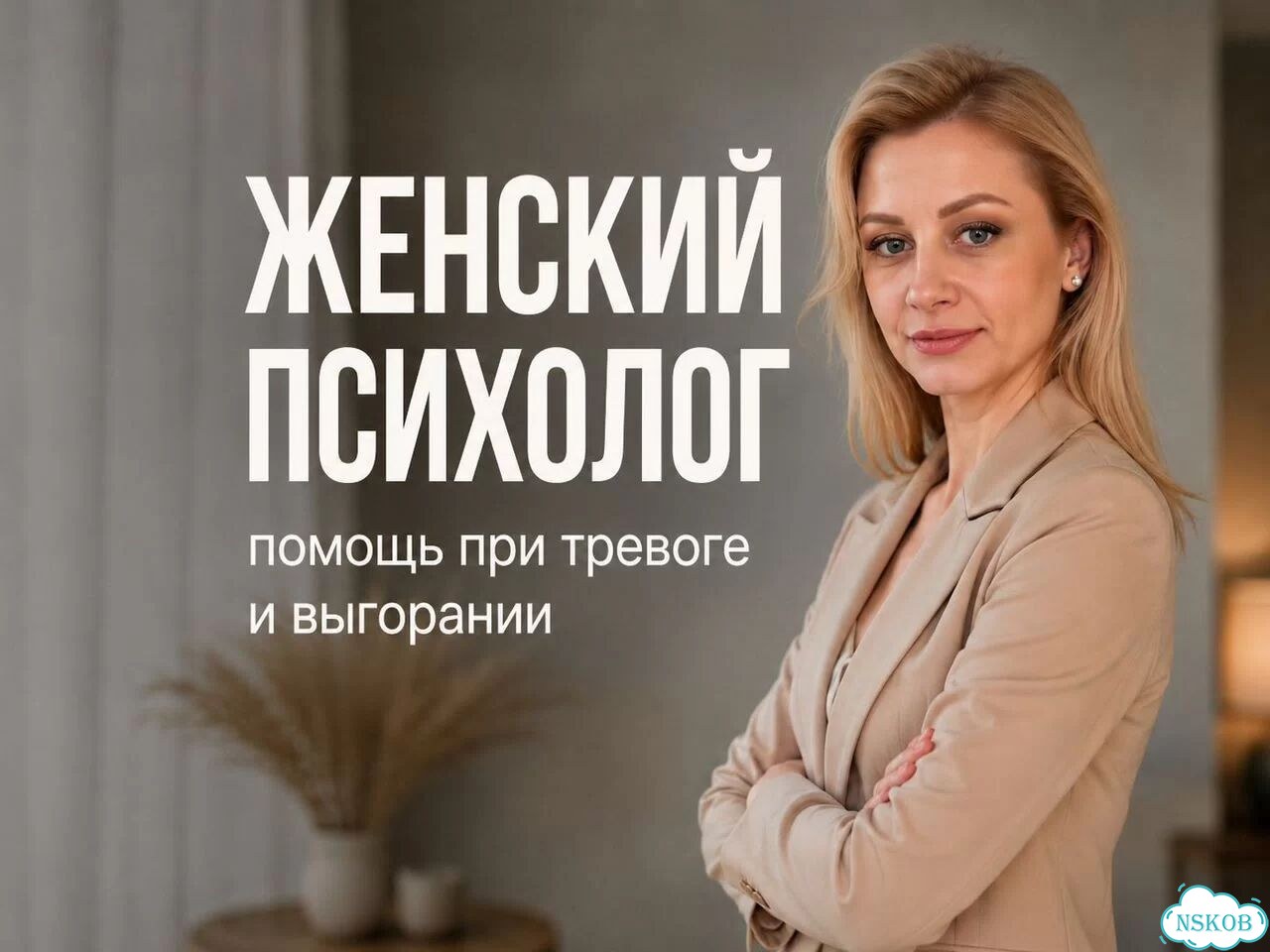 Женский психолог. Помощь при тревоге и выгорании фото 1